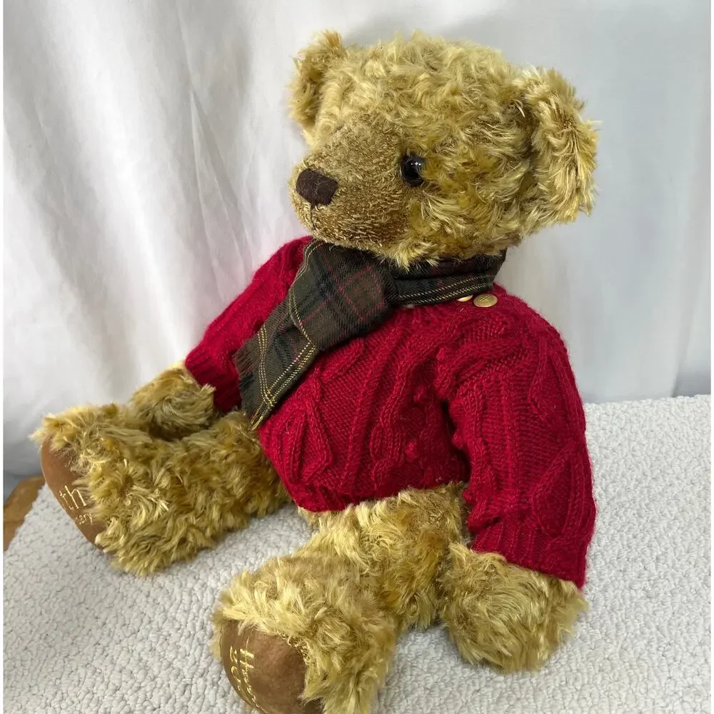 Harrods Knightsbridge 20th Ann Blond Teddy Bear Plush 2005 19